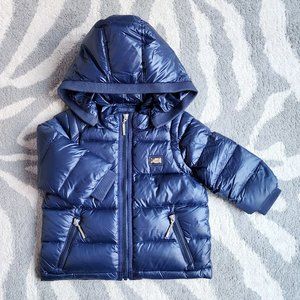 Blue Navy Puffer Down Jacket 18M